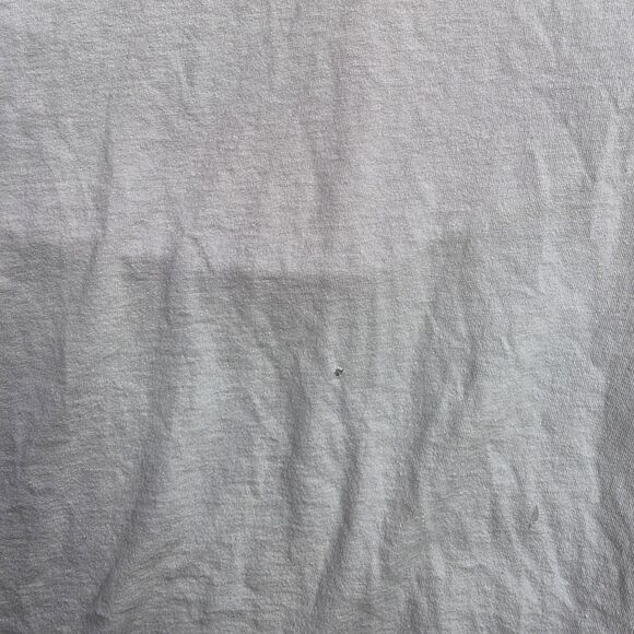 Vintage World Peace Begins at Home Shirt Mens Small White Graphic Roses Distress - Picture 13 of 13